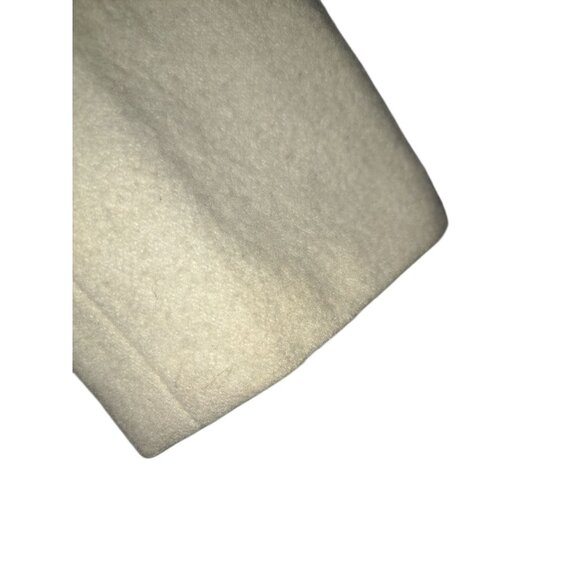 5.7.9. Womens Ivory Wool Blend Button Coast Medium Chic and Cozy - Picture 5 of 9